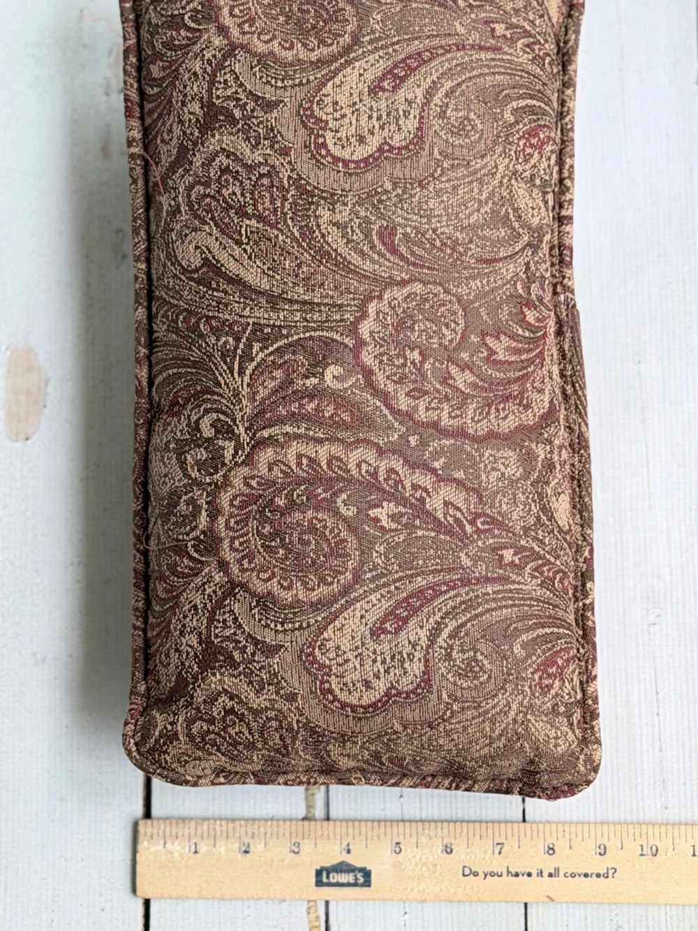 Decorative Paisley Lumbar Pillow Pair
